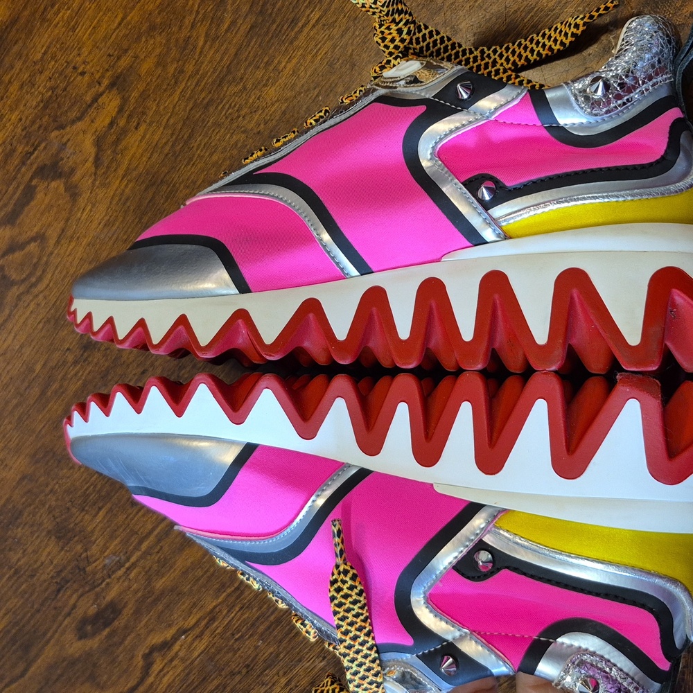 Christian Louboutin Sharkina Sneaker Neo SP Star Version Multi Color (#1640) - Picture 14 of 17